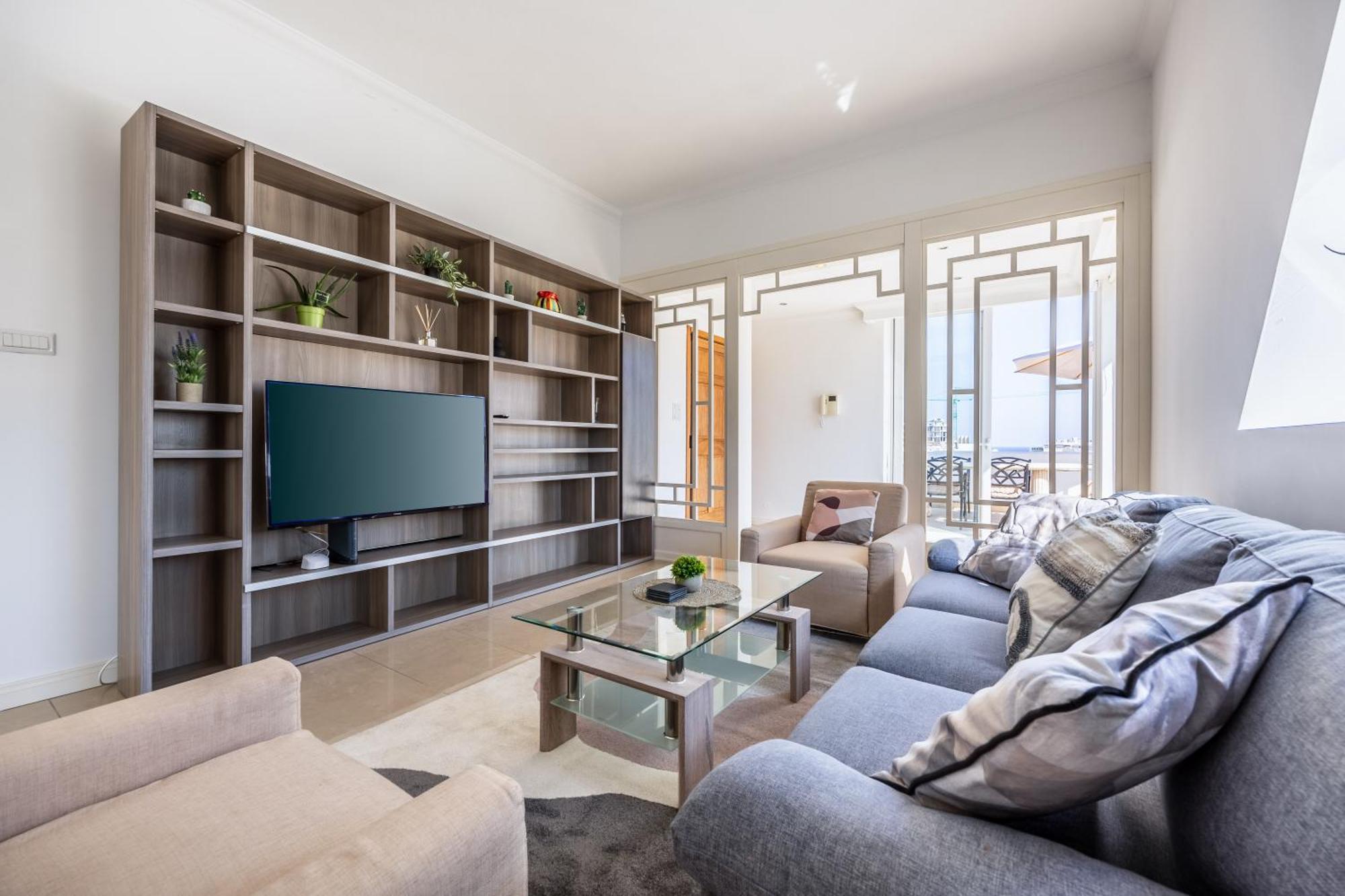 Apartamento Stunning - Seaview Penthouse 3-Bed + Parking Sliema Exterior foto